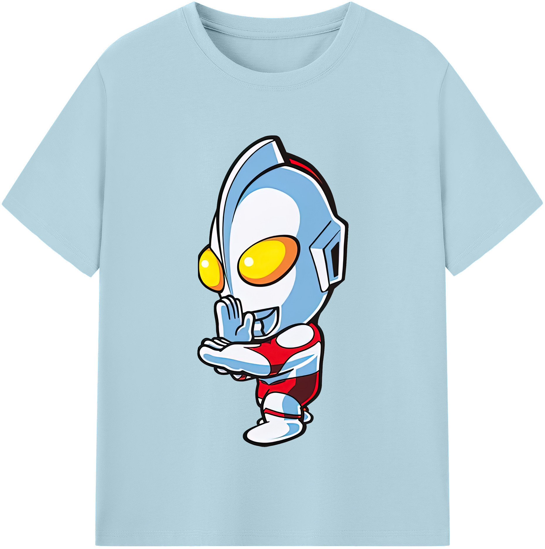 （画像用） ウルトラマン Ultraman 綿100％半袖Tシャツ（フロントプリント）